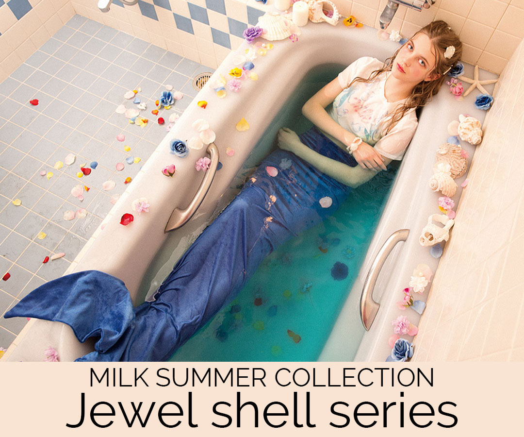 MILK新作 海底の宝石をモチーフにした「Jewel Shellシリーズ