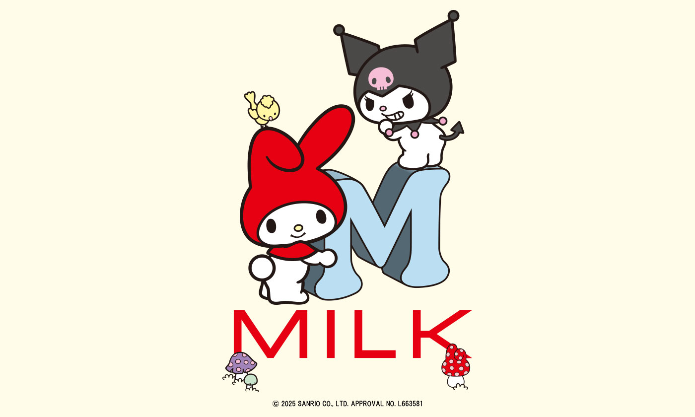 MILK 原宿限定 クロミ クッキー缶 インフォメーション - MILK-ミルク